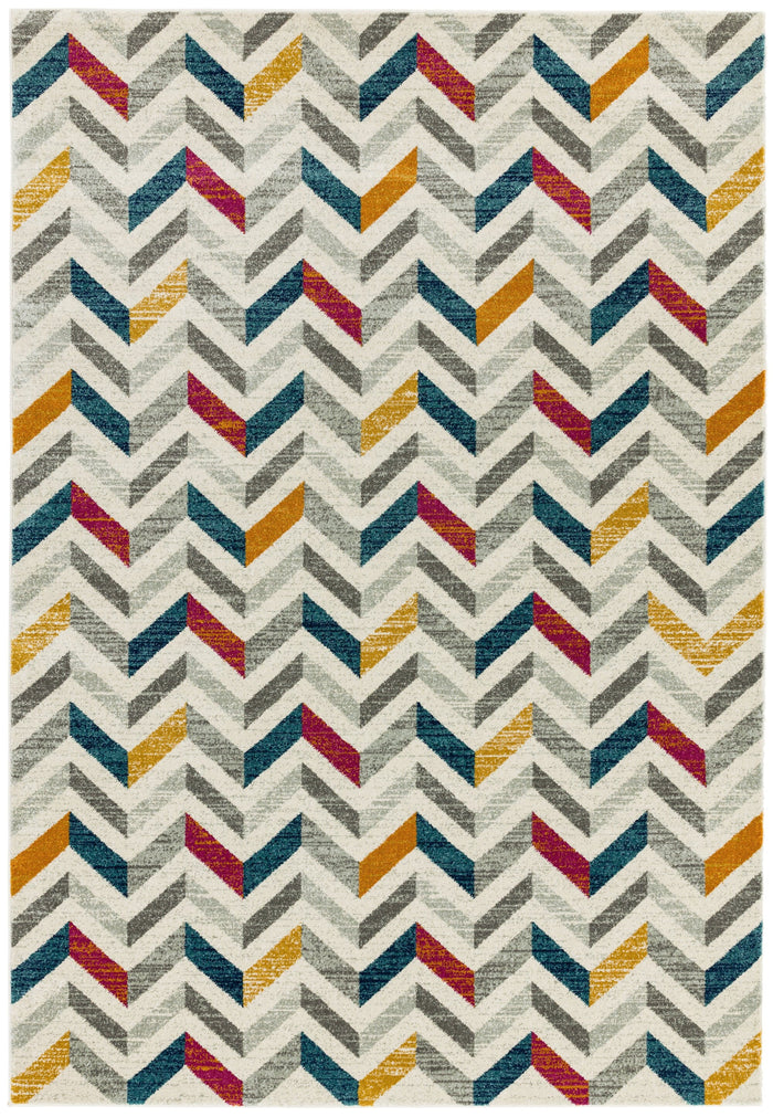 Colt Flatweave Rug - Chevron Multi CL06