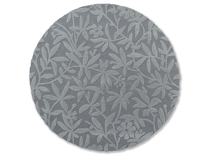 Laura Ashley Rugs - Cleavers Dark Steel Round