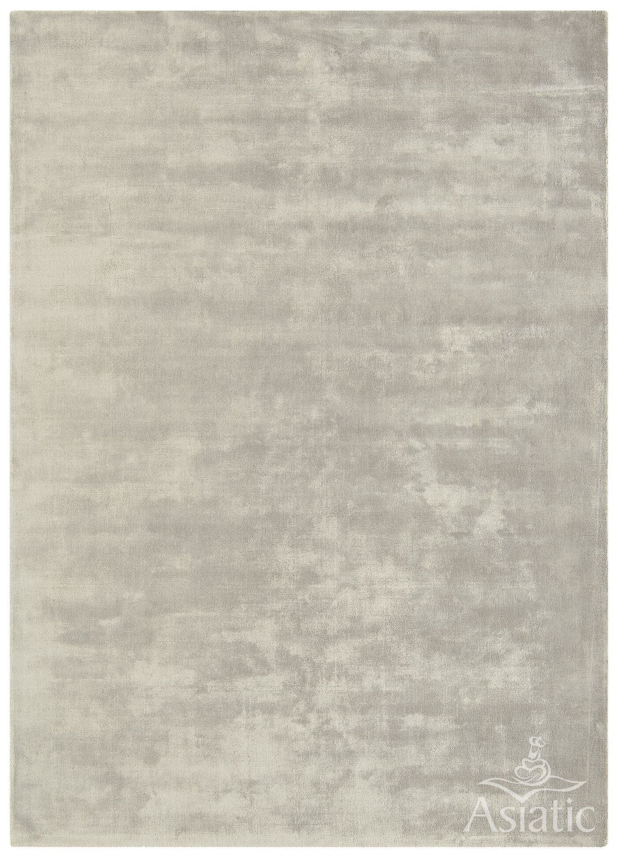 Katherine Carnaby Chrome Rug - Silver