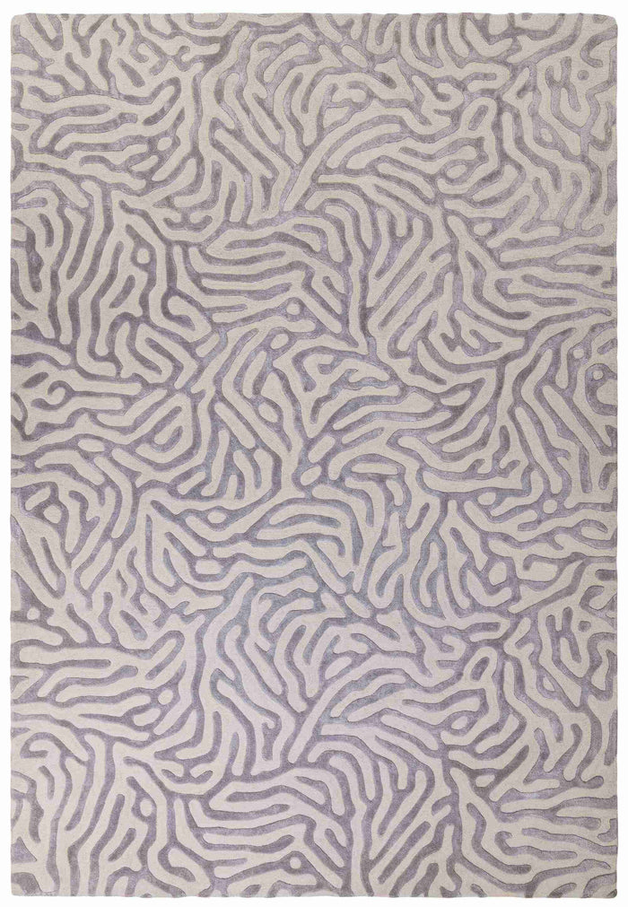 Katherine Carnaby Coral Rug - Silver
