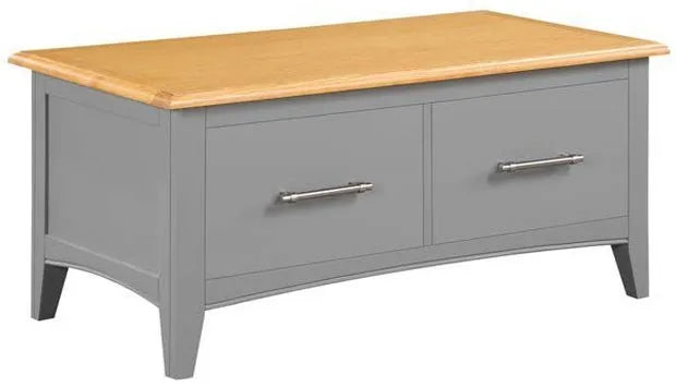 *CLEARANCE* Rossmore Painted Living Collection - 2 Drawer Coffee Table