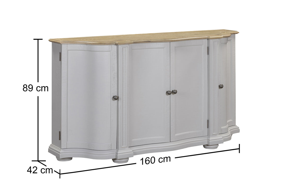 Toulouse 4 Door Sideboard