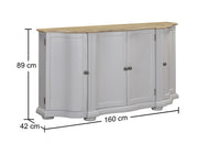 Toulouse 4 Door Sideboard