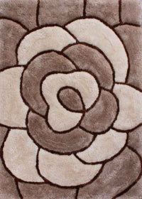 3D Carved Rose Rugs