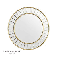 Laura Ashley Clemence Mirror Collection - Gold Leaf