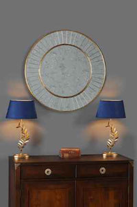 Laura Ashley Clemence Mirror Collection - Gold Leaf