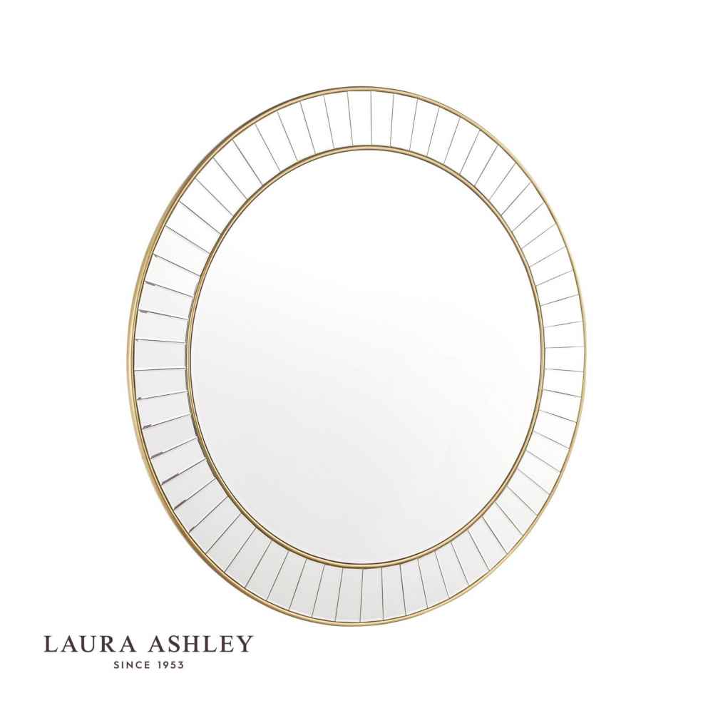 Laura Ashley Clemence Mirror Collection - Gold Leaf