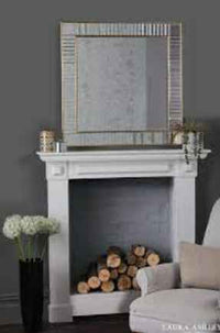 Laura Ashley Clemence Mirror Collection - Gold Leaf