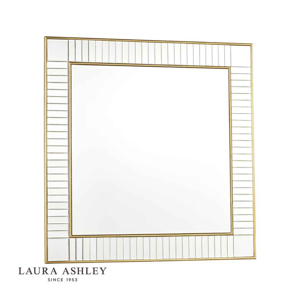 Laura Ashley Clemence Mirror Collection - Gold Leaf