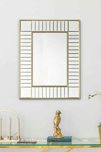 Laura Ashley Clemence Mirror Collection - Gold Leaf