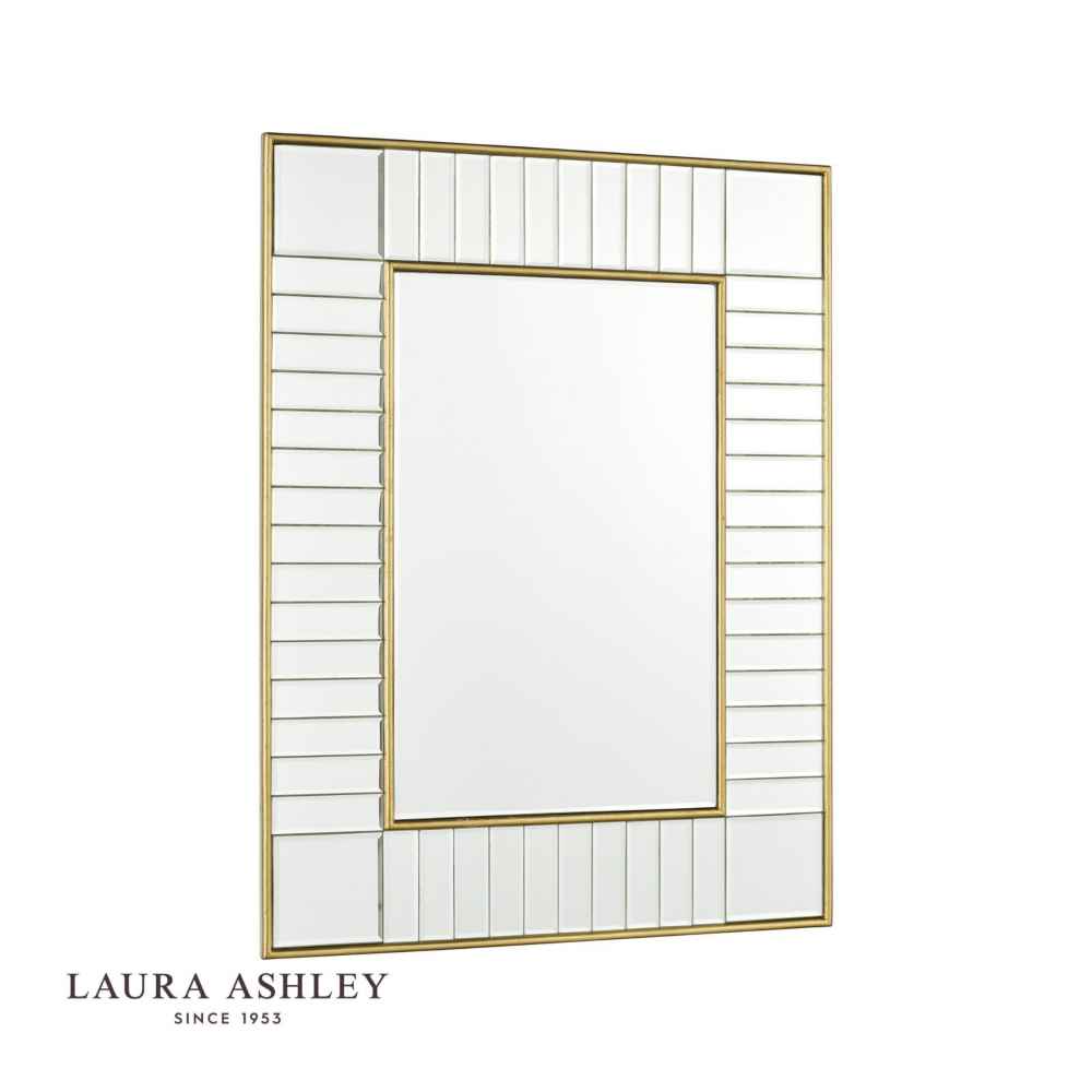 Laura Ashley Clemence Mirror Collection - Gold Leaf