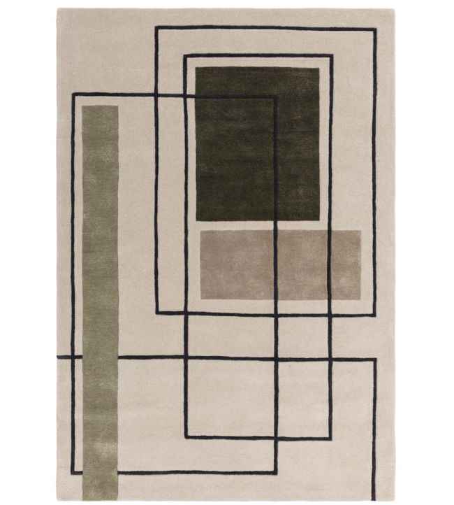 Reef Rug - Outline Khaki RF21