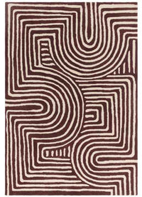 Reef Rug - Curve Plum RF29