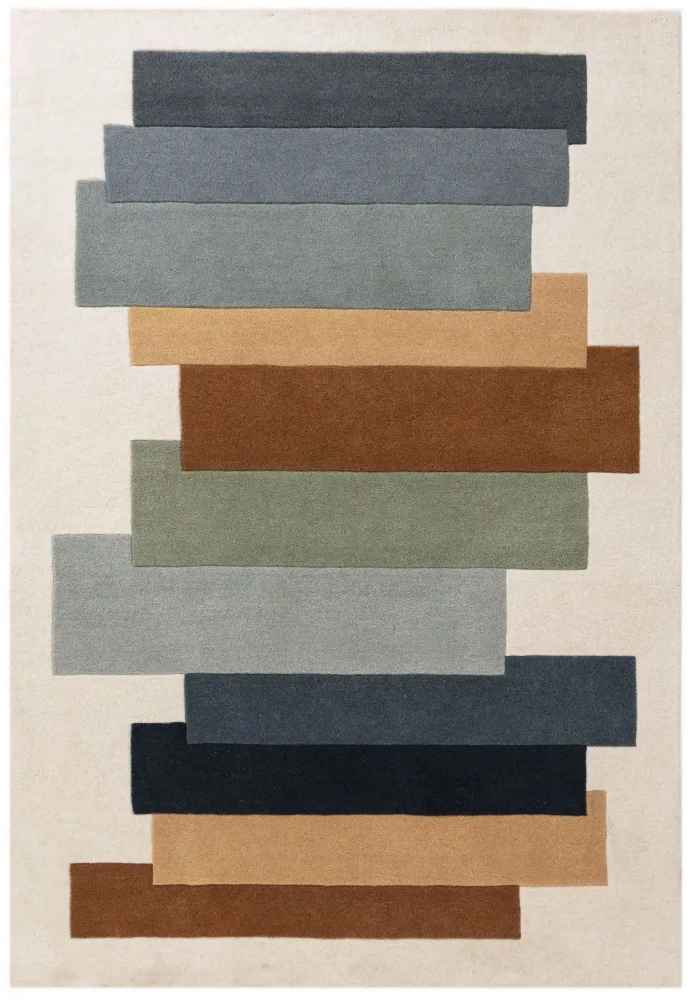 Reef Rug - Stacks Green RF32