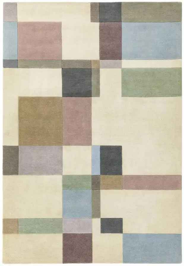 Reef Rug - Blocks Pastel RF17