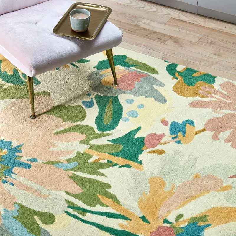Reef Rug - Floral Pink RF10