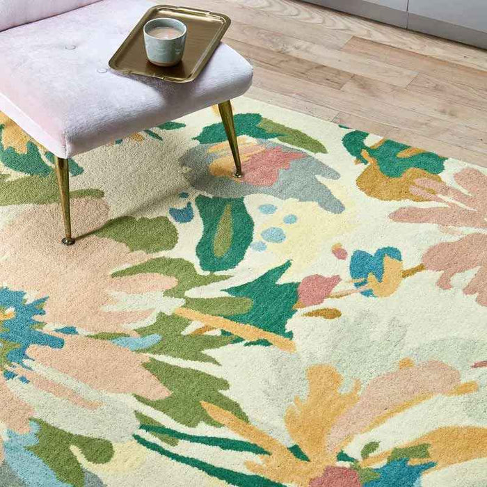Reef Rug - Floral Pink RF10