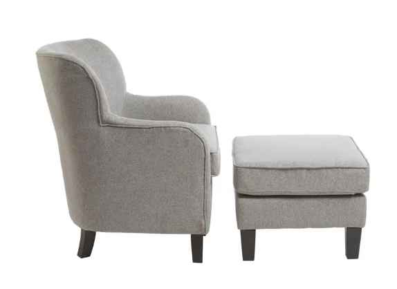 Decadence Armchair and Footstool