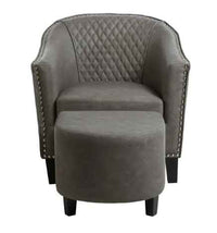 Derby Armchair and Footstool