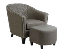 Derby Armchair and Footstool