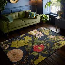 Passiflora Midnight Rug