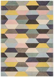 Funk Rug Collection - Honeycomb Pastel