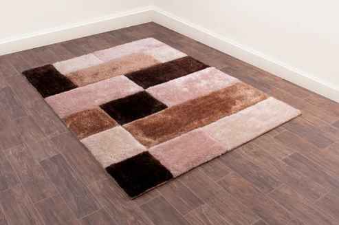 3D Carved Blocks Rugs