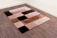 3D Carved Blocks Rugs