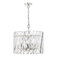 Entwine Lighting Collection - Polished Nickel and Crystal