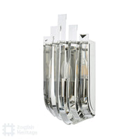 Eltham Lighting Collection - Polished Nickel and Crystal