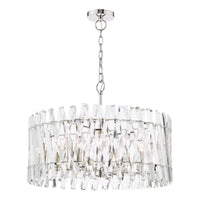 Entwine Lighting Collection - Polished Nickel and Crystal