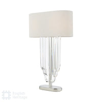 Eltham Lighting Collection - Polished Nickel and Crystal
