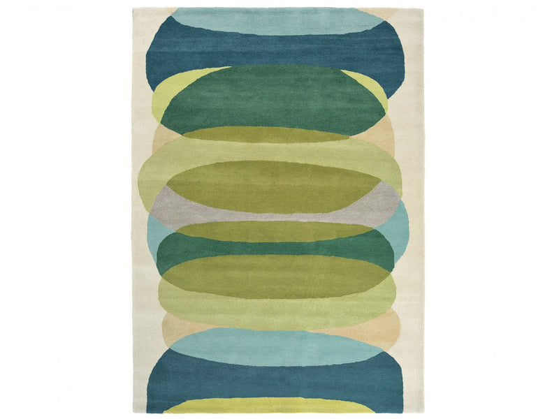 Harlequin Ellliptic Rug - Emerald