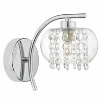 Elma Lighting Collection Polished Chrome & Glass