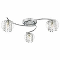Elma Lighting Collection Polished Chrome & Glass