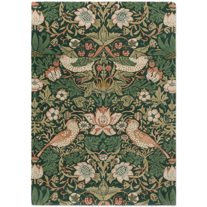 Morris & Co. Rugs -  Pure Strawberry Thief Forest