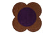 Orla Kiely Rug - Spot Flower Round (Multiple colours available)