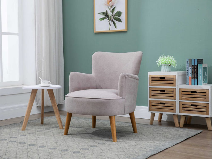 Keira Armchair - Pearl Grey