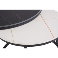 Ferrante Coffee Table Set - Black/White