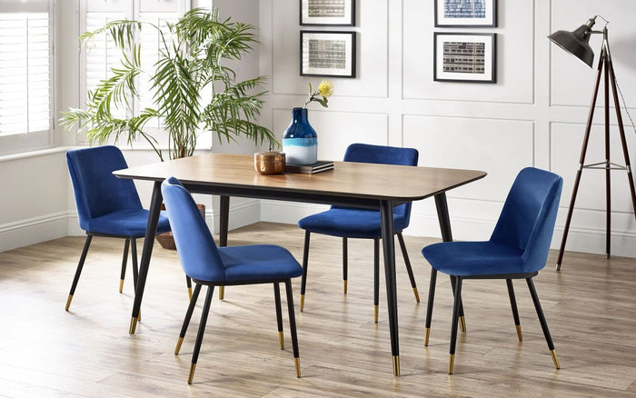 Findlay Dining Tables - Walnut and Black