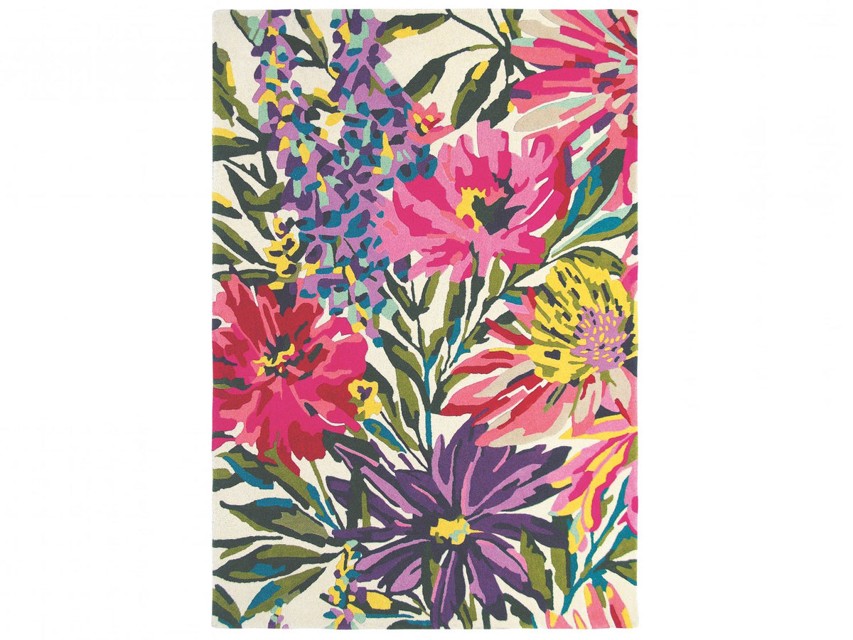 Harlequin Floreal Rug - Fuschia