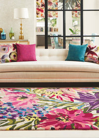 Harlequin Floreal Rug - Fuschia