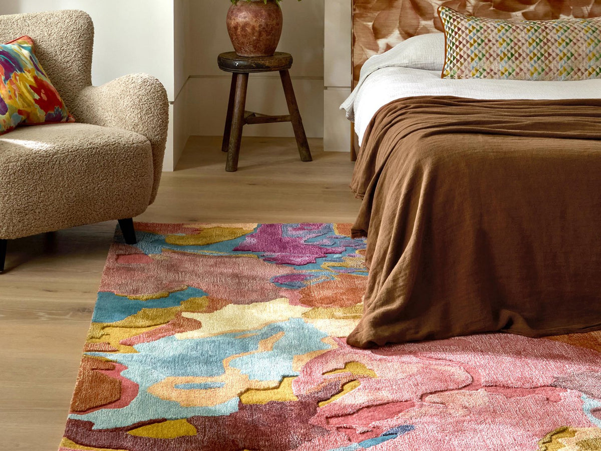 Harlequin Foresta Rug - Rosewood/Huckleberry