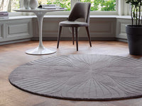 Wedgwood Rugs -  Folia Round Cool Grey