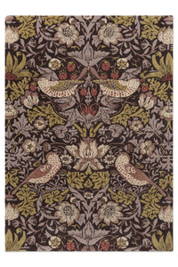 Morris & Co. Rugs -  Pure Strawberry Thief Grape