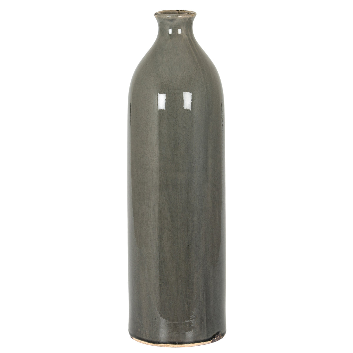 Garda Grey Glazed Vase Collection