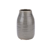 Garda Grey Glazed Vase Collection