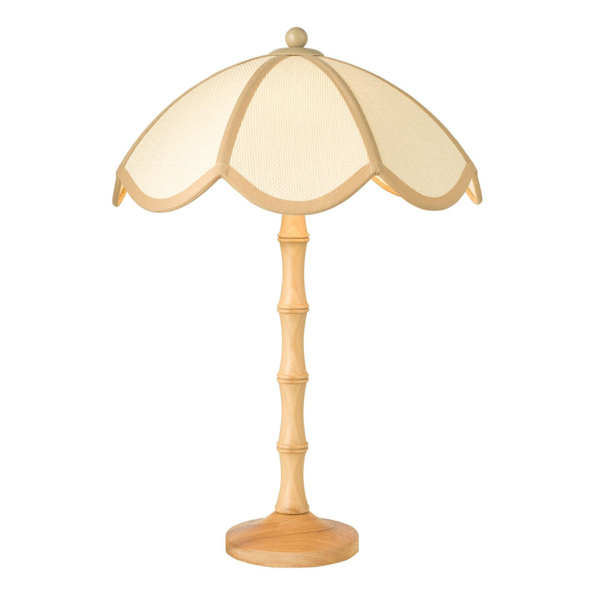 Giuliana Lighting Collection - Wood with Rattan Shade