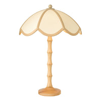 Giuliana Lighting Collection - Wood with Rattan Shade