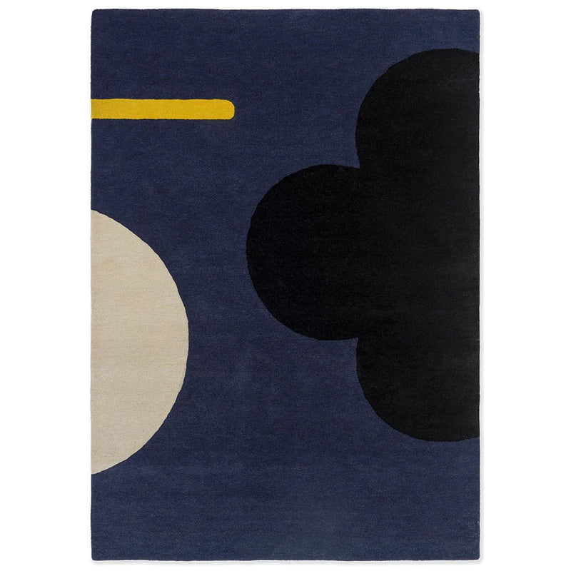 Orla Kiely Rug - Geo Flower Denim